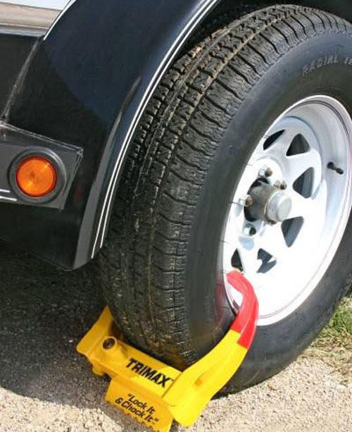 Wheel Chock Lock