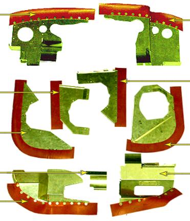 Piper Cherokee 140 Complete Baffle Set